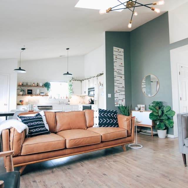 A settled living room