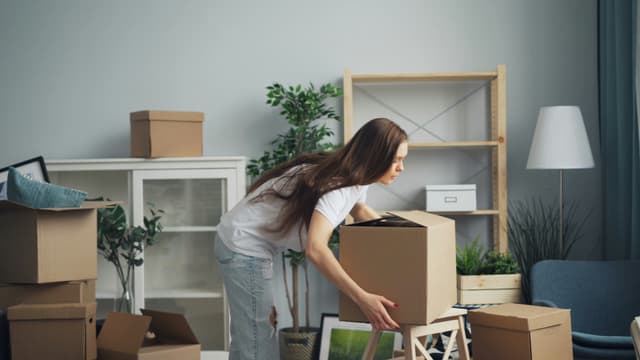 Packing a living room